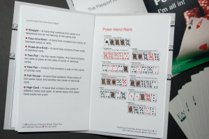 Inside passport for Broker Poker event
